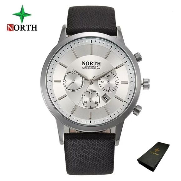 Mens Watches NORTH Brand Luxury Casual Military Qu - Picture 2 of 8